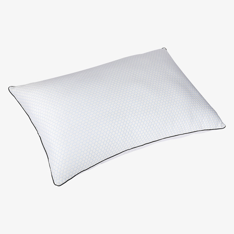 Pillow Jacquard fuaraithe le snáithín poileistir, piliúr dhá thaobh cadáis 233TC 233TC le haghaidh codlata