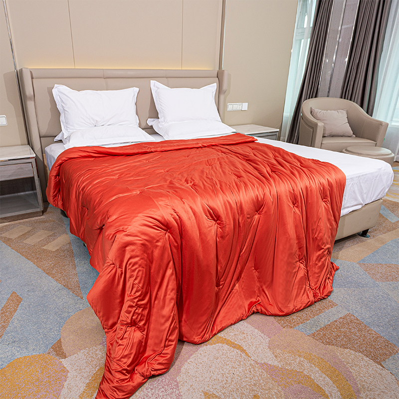 Comforter Fabraic Cniotáilte Cniotáilte Bog Ultra Bog Solas, Gach Leapa Cuilte Séasúir Do Maisiúchán Seomraí Leapa Boho